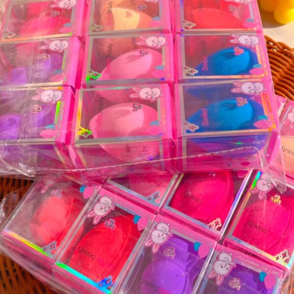 set de 12 esponjas de maquillaje