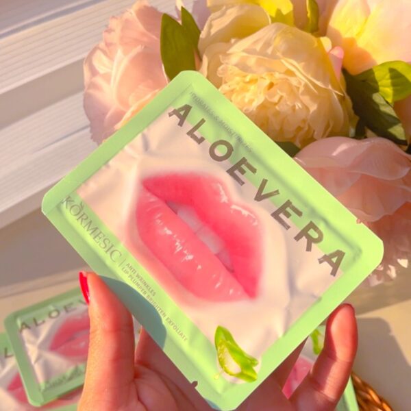 Pack de 10 mascarillas para labios de Aloe vera