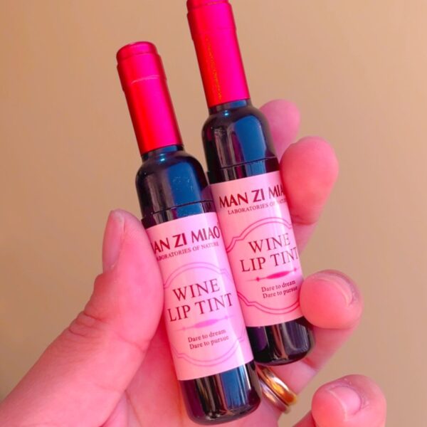 tinta para labios forma de vino man zi