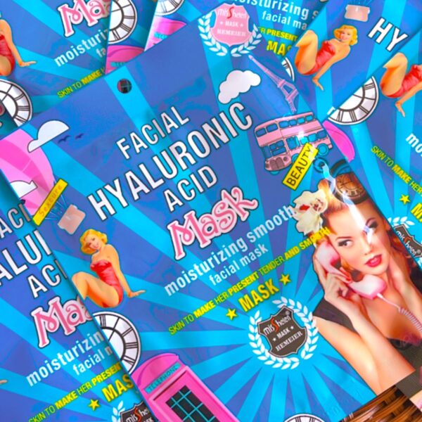 Pack de 10 mascarillas faciales de Ácido Hialurónico