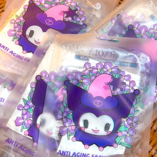 Pack de 10 mascarillas faciales de kuromi