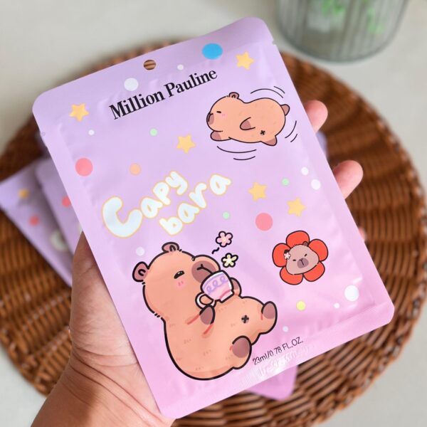 pack de 10 mascarillas faciales capibara million pauline