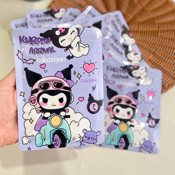 mascarillas faciles kuromi