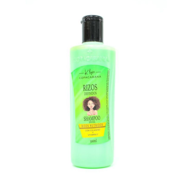 shampoo 500ml rizos definidos copacabana