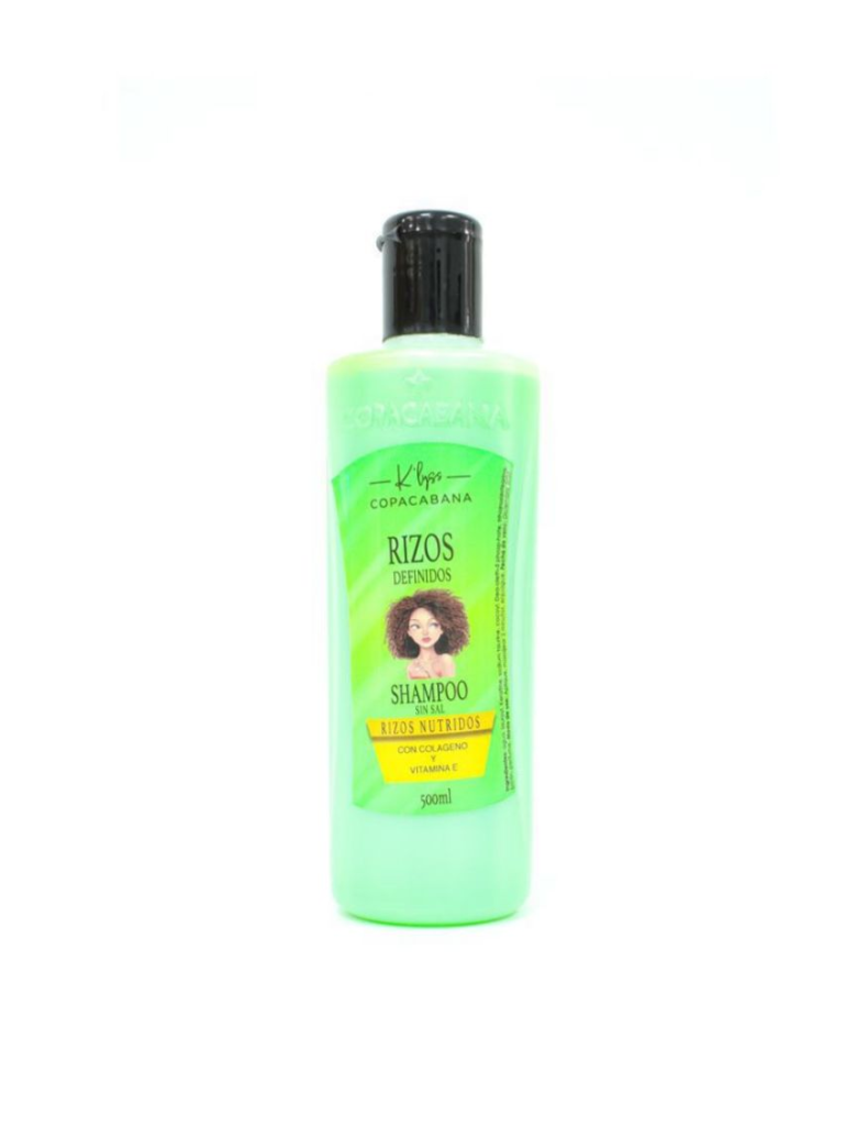 shampoo 500ml rizos definidos copacabana