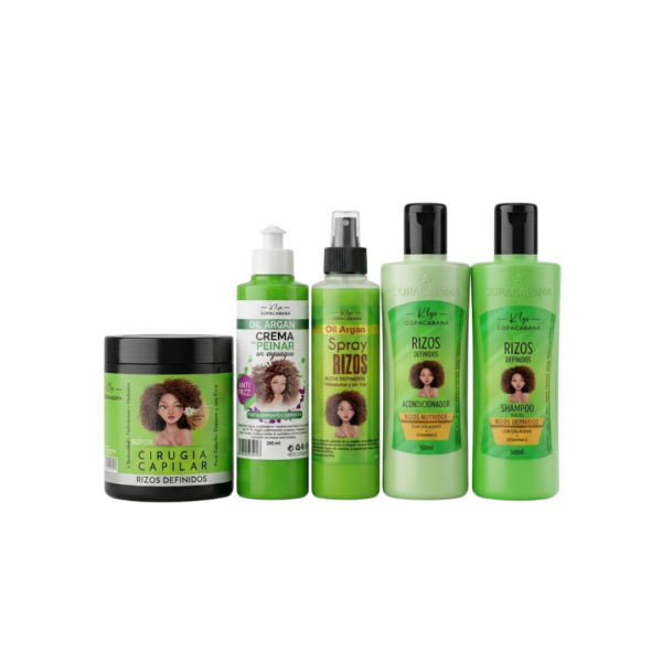 Set Capilar Copacabana – Rizos Definidos