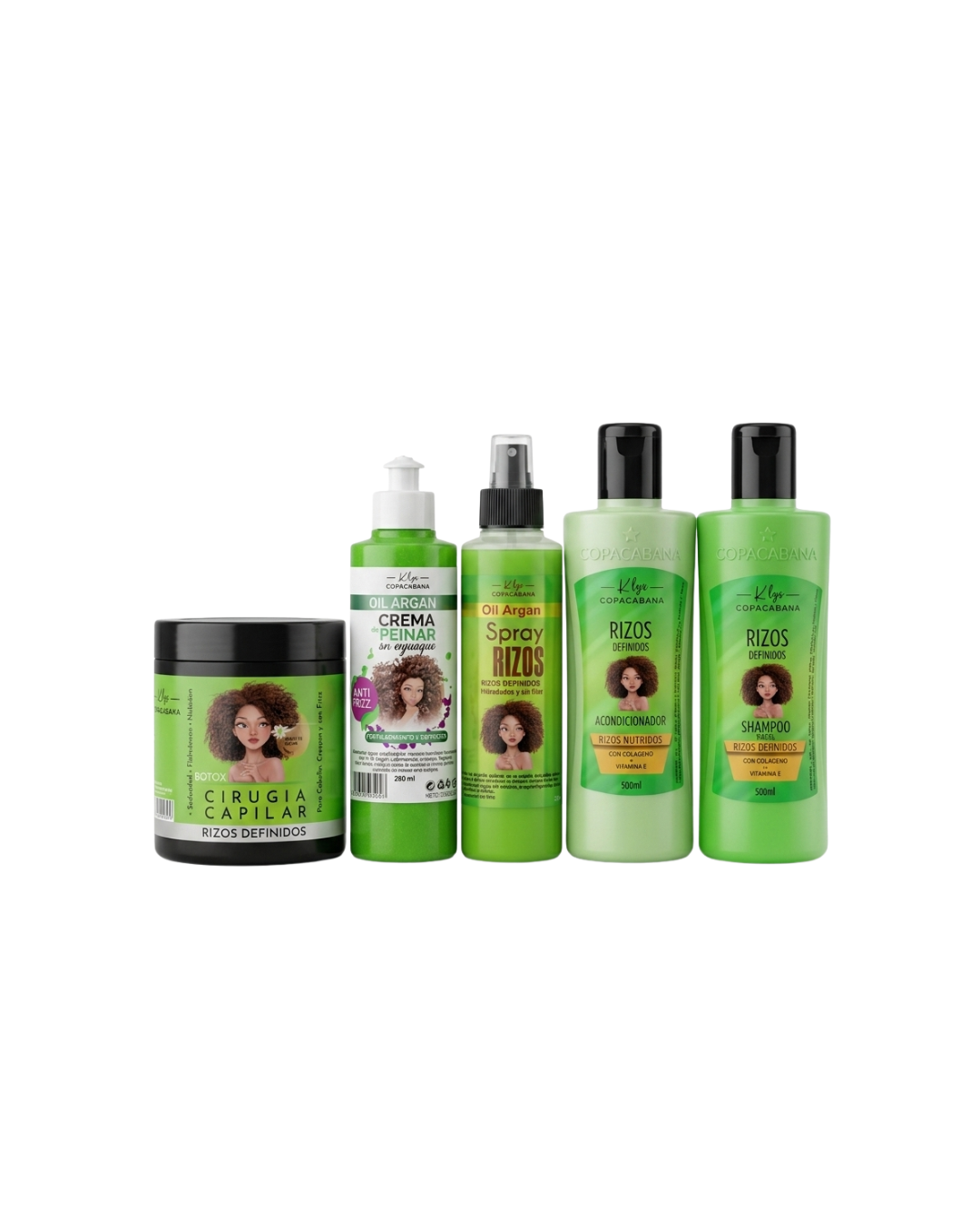 Set Capilar Copacabana – Rizos Definidos
