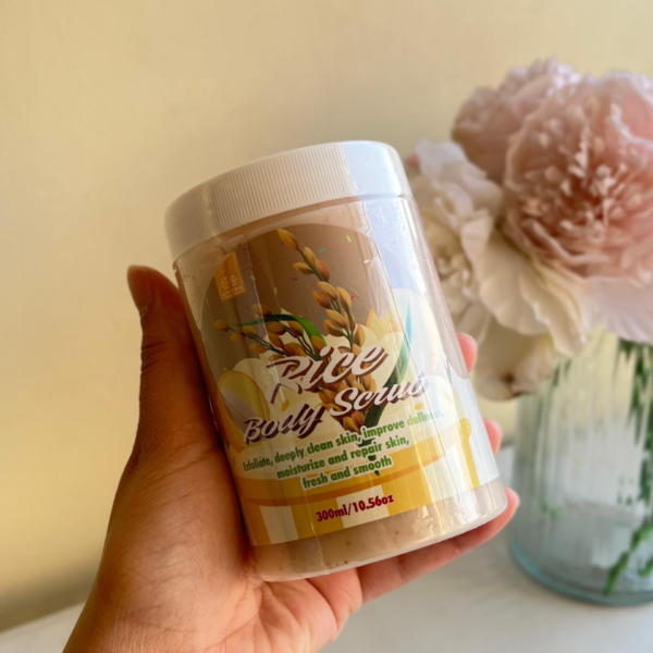 exfoliante corporal de arroz 300ml