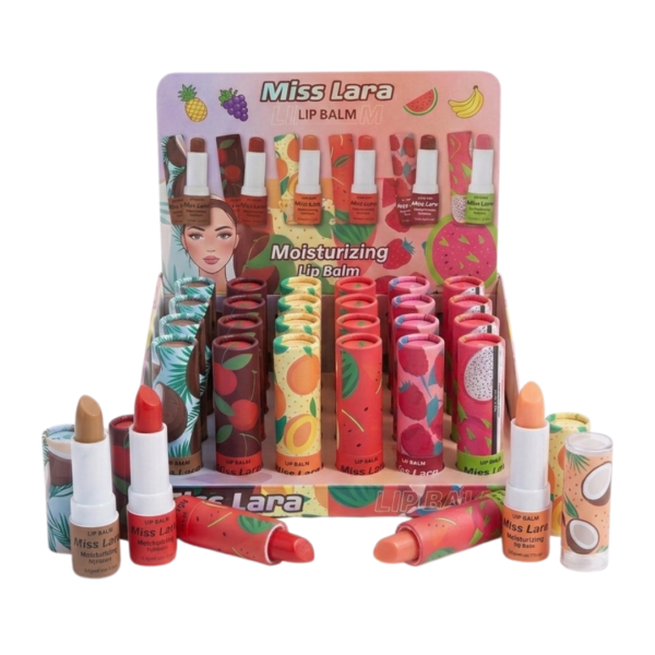 lip balm miss lara de frutas