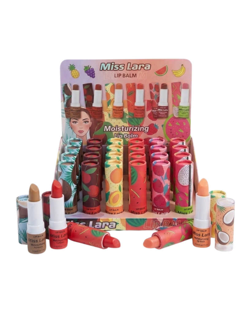 lip balm miss lara de frutas
