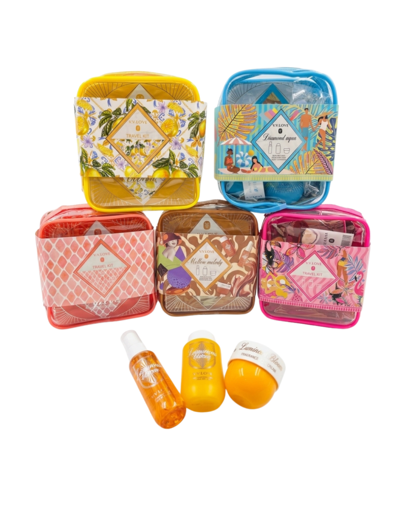 set viajero dupe sol de Janeiro