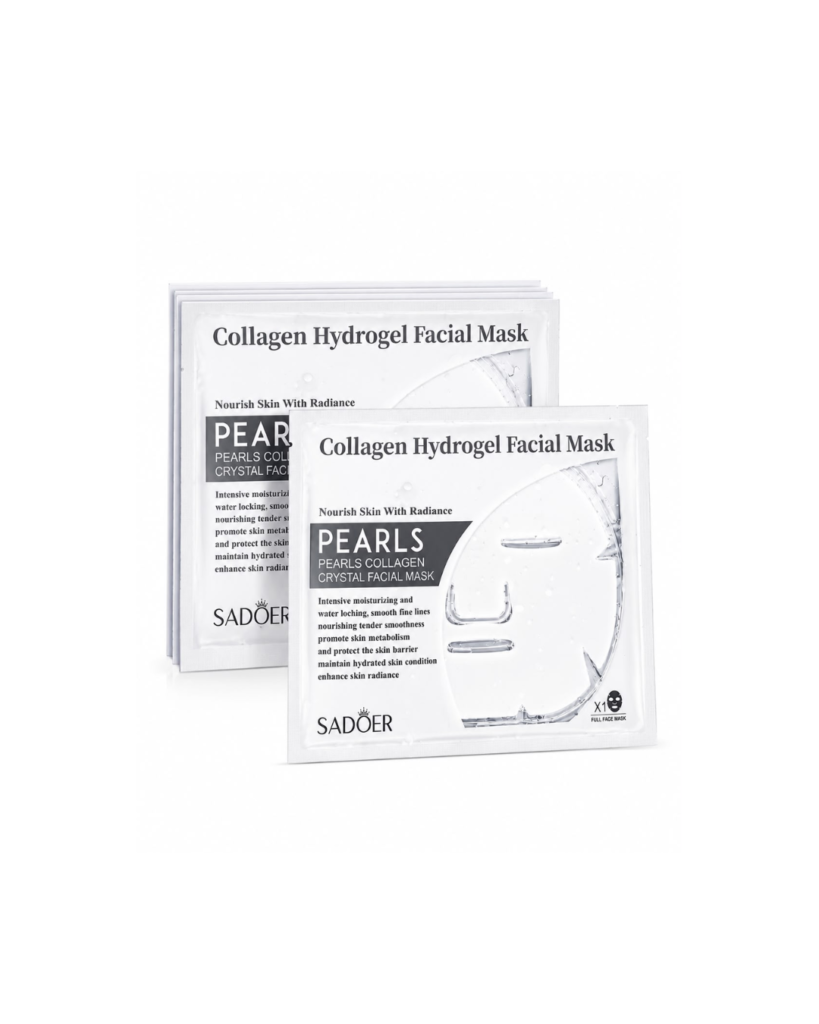 pack de 5 Mascarillas viral de colágeno hidrogel