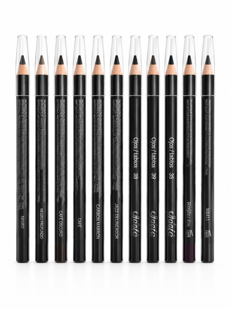 pack de 12 delineadores de ojos negro