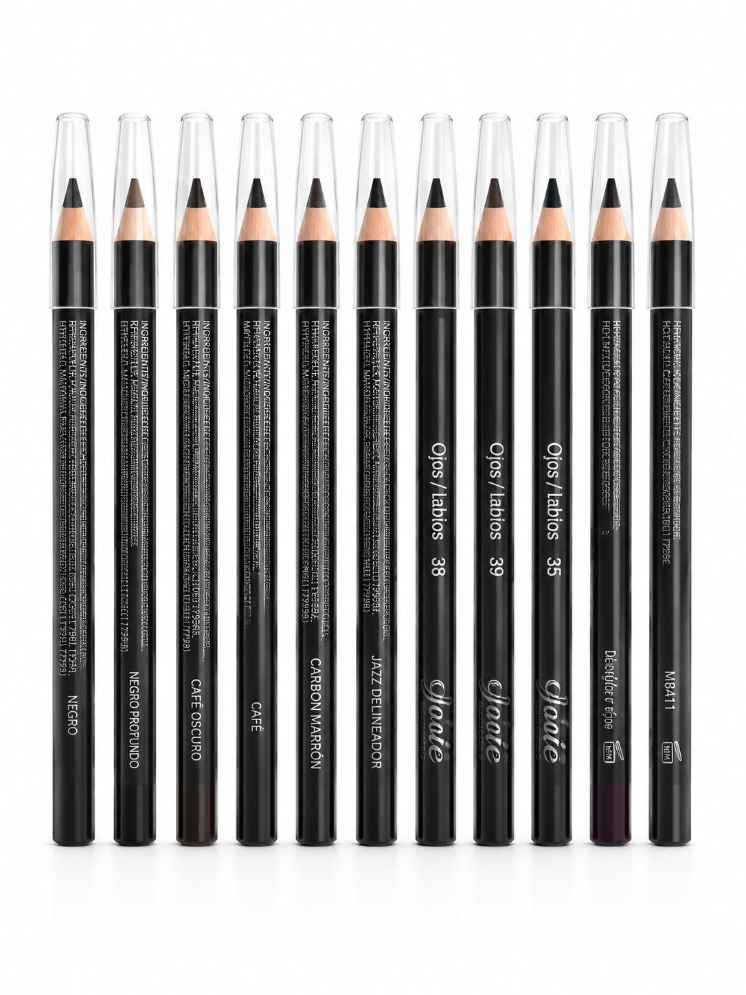 pack de 12 delineadores de ojos negro