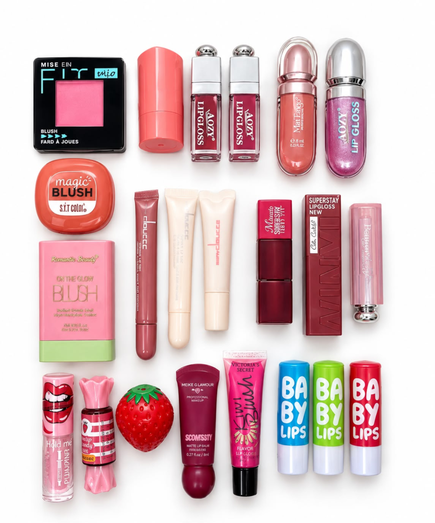 lote labiales y rubores