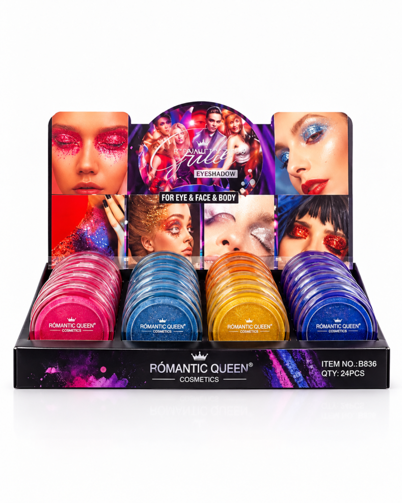 glitter en gel romantic queen